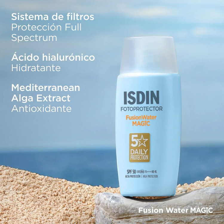 ضد افتاب ایزیدین مدل فیوژن واتر مجیک spf50